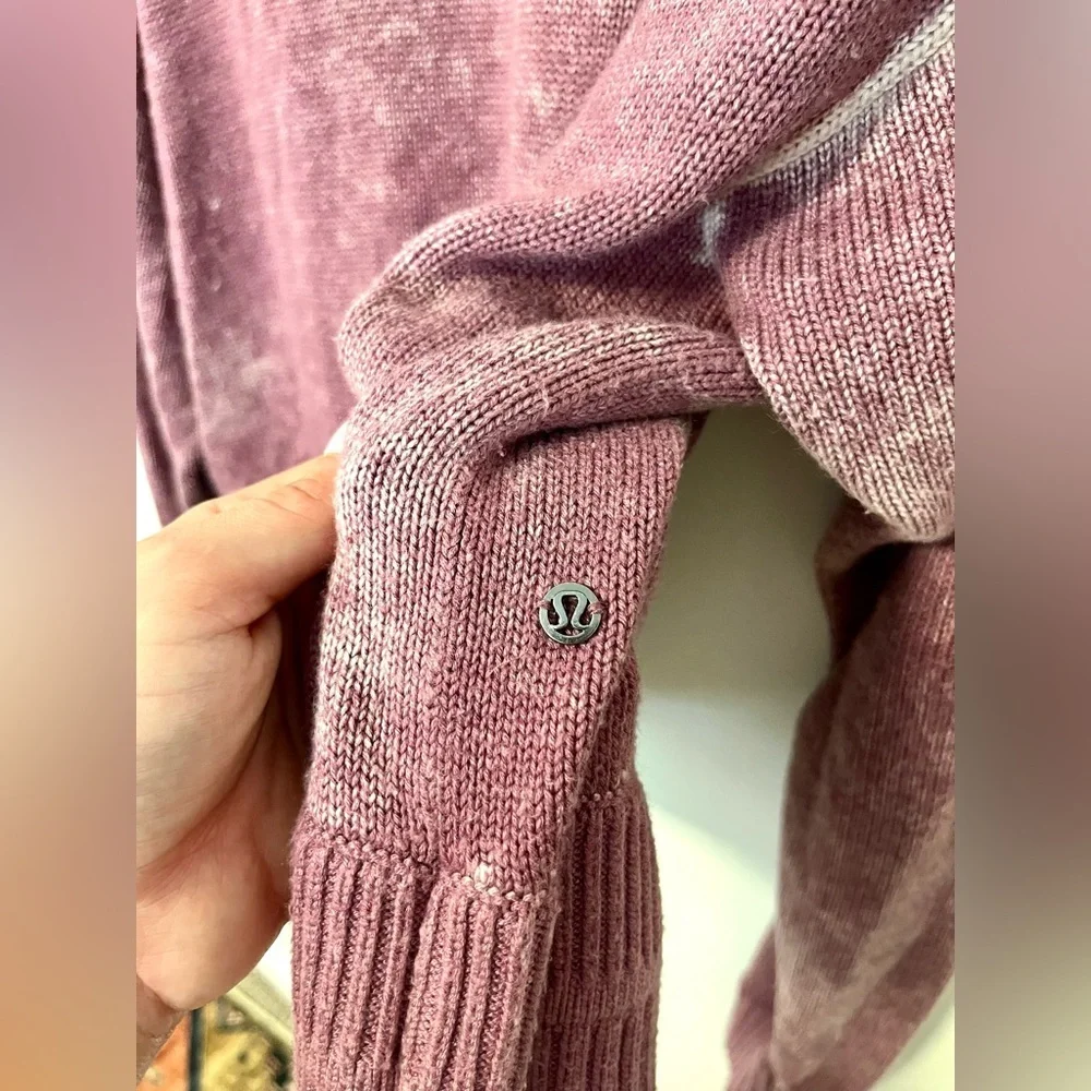 Lululemon Hazy Day Sweater Plumful / Pink Bliss